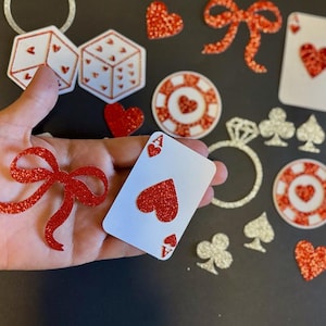 AMOUREUX DE LA CHANCE | Papier cartonné sur le thème EVJF Confettis