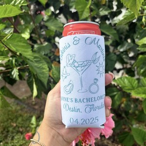 BIKINI E MARTINI / Addio al nubilato personalizzato, Koozie per il compleanno