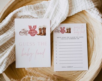 cowgirl baby shower game bundle little cowgirl is on the way baby shower invitation template country western game set baby shower
