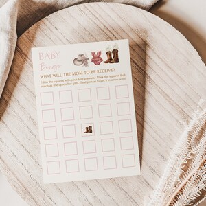 giochi per baby shower cowgirl la piccola cowgirl sta arrivando modello di bingo per baby shower baby shower baby shower occidentale