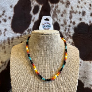 Dark Serape Choker