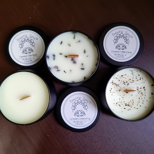 Café Inspired Favorites Hand-Poured Organic Soy Candle Pack