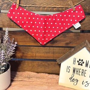 Dog Bandana / Tie On Bandana with flowers / Spring Pet Bandana for dogs / Reversible dog scarf / 10% helps rescue pups / Small / Medium