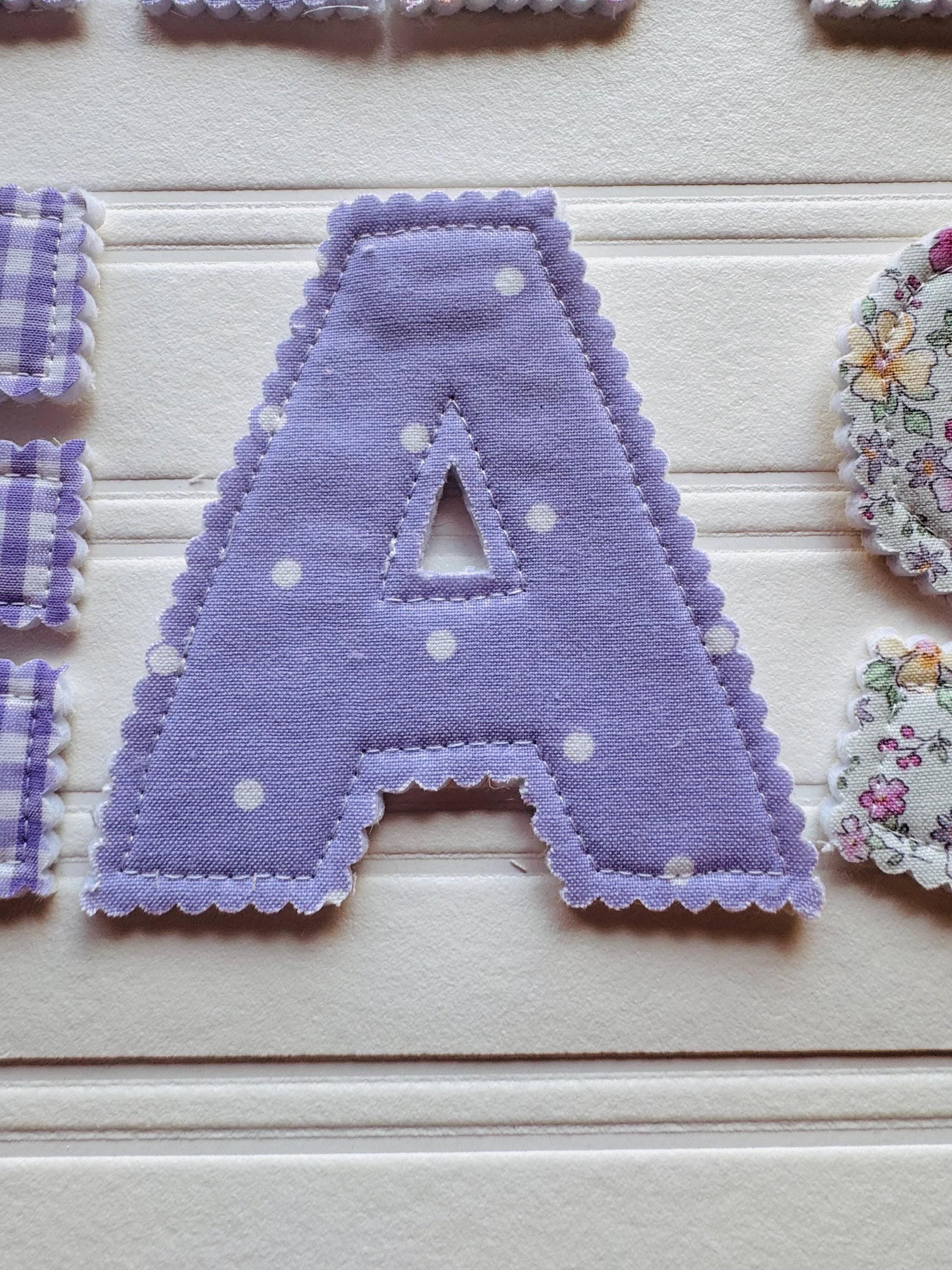 Pastel Easter Fabric Letter Banner | Spring Bunny Party Decor ...