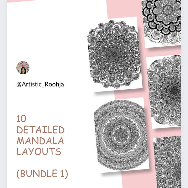 Extremely Detailed Mandala coloring pages, Mandala download, Mandala art, Mandala svg