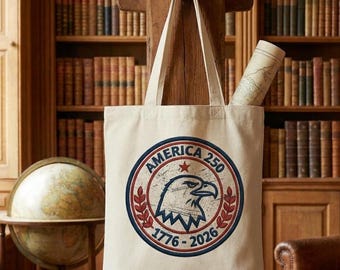 Bolsa comemorativa do 250º aniversário dos EUA | 1776 - 2026 | Herança de família