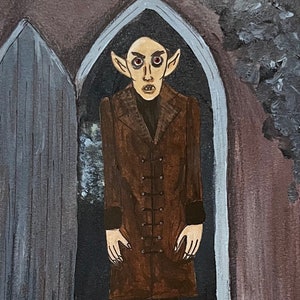 Nosferatu / Dracula Greeting Card