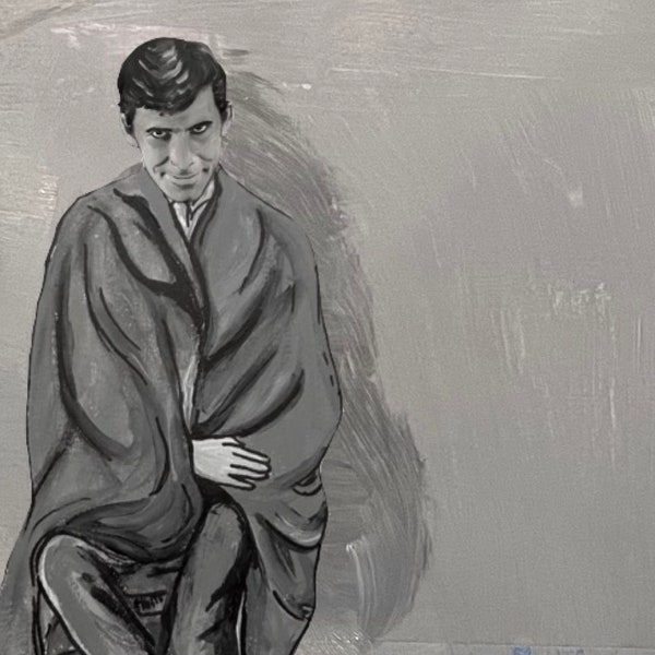 Norman Bates (Psycho) Greeting Card