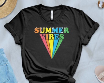 Summer Vibes Shirt, Beach Shirt, Summer Vibes Shirt, Summer Vacation Shirt, Summer Shirt, Summer Vacation