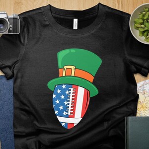 Football Irish Shirt, St Patrick's Day Shirt, Funny St Patrick's Day Shirt, St. Patrick's Day Gift, Clover Shirt, Irish Shirt