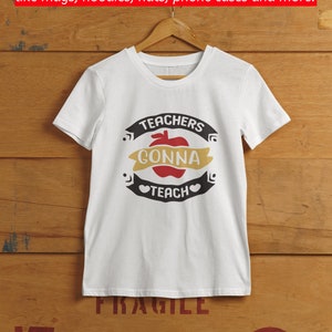 Leraren gaan lesgeven shirt, leraar shirt, nieuwe leraar, leraar leven shirt, leraar cadeau, leraar waardering, leuke leraar T-shirt