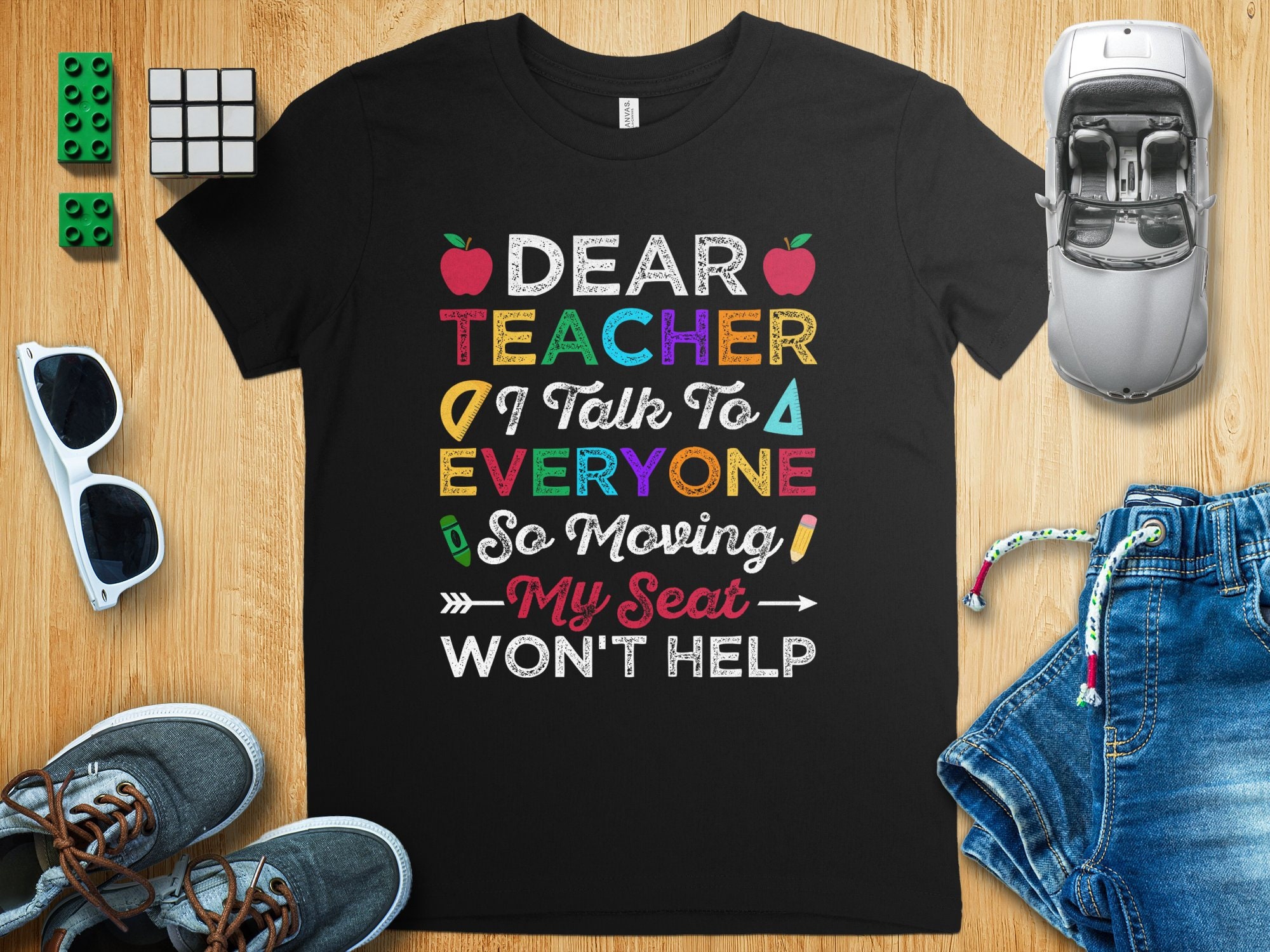Dear Teacher I Talk to Everyone T-shirt, First Day of School, Back to