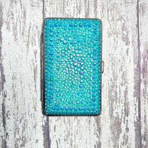 Cartera con pedrería / billetera / monedero con pedrería