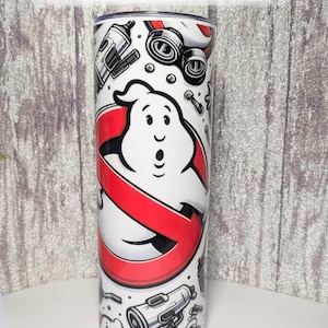 Ghostbusters glow tumbler | glow in the dark tumbler | sublimation tumbler