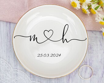 Wedding Gifts for Bridesmaid, Personalized Ring Dish, Bridal Shower Gifts, Personalized Ring Dish for Bridesmaid, Bride Proposal