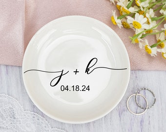 Wedding Gifts for Couple, Personalized Ring Dish, Couples Gift, Bridal Shower Gift, Personalized Engagement Gift for Bride, Ring Dish