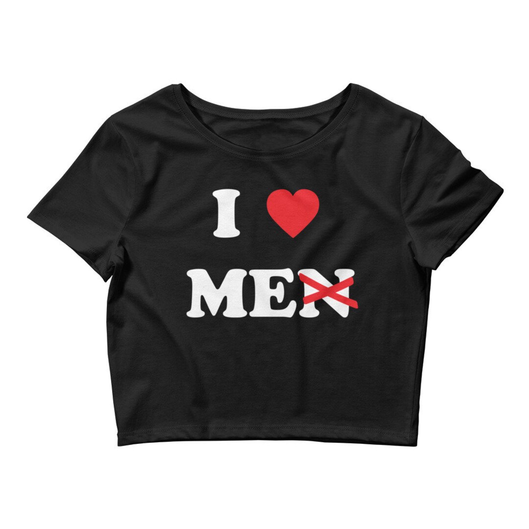 I Heart Me Crop Top bigger Lettering Baby Tee Y2k Funny Etsy
