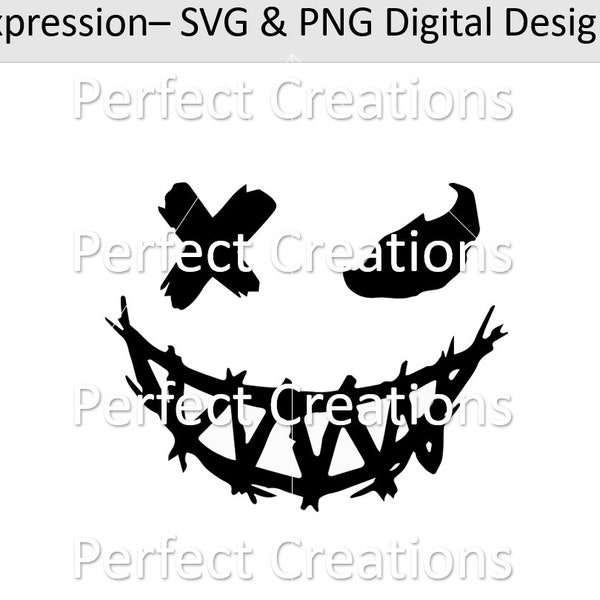 Expression PNG & SVG - Digital Download