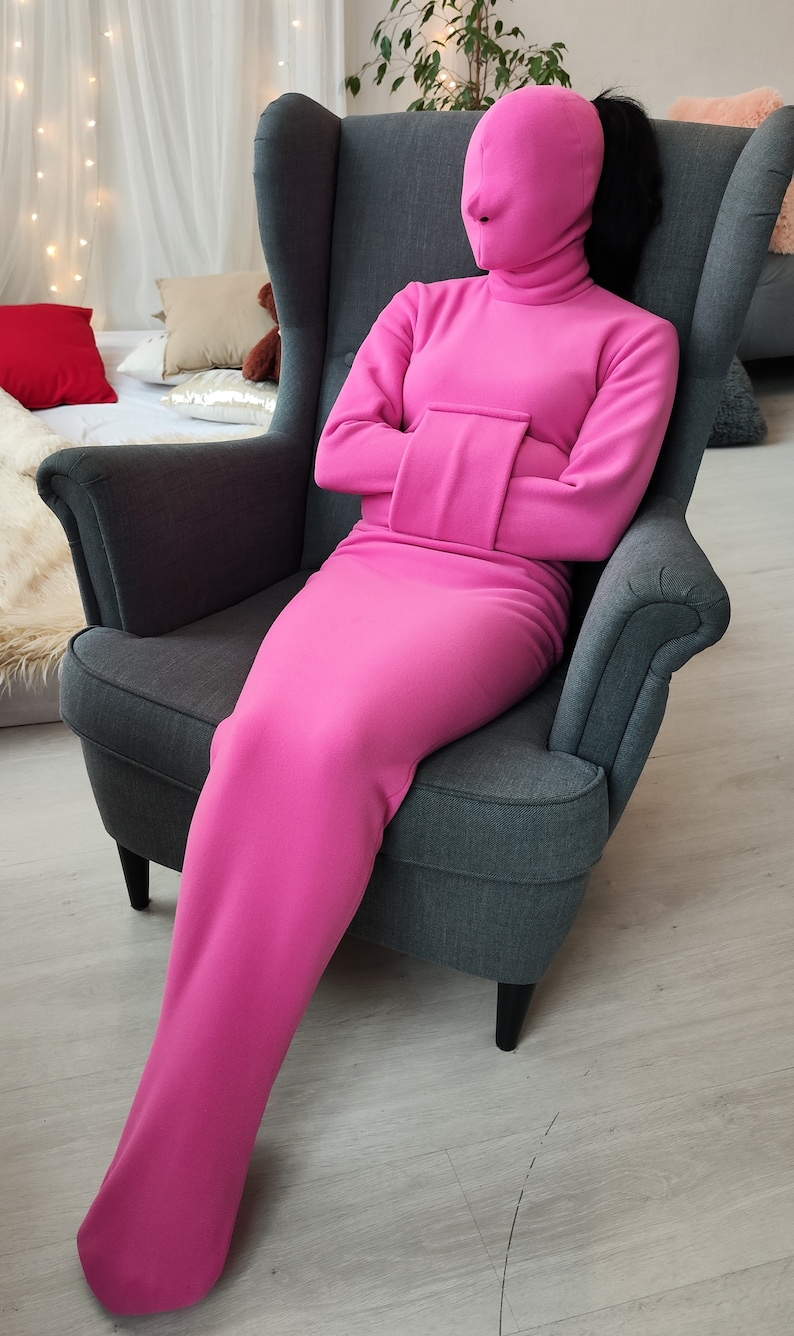 Pink Soft Fleece Bondage Sleepsack, Straitjacket Etsy