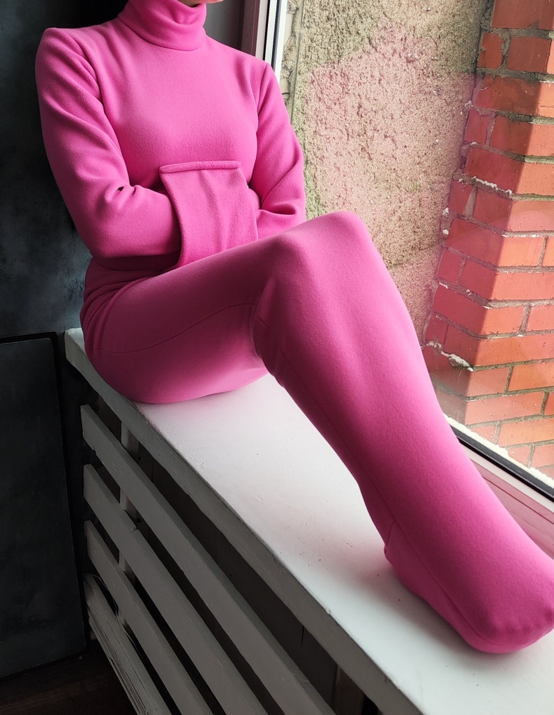 Pink Soft Fleece Bondage Sleepsack, Straitjacket Etsy