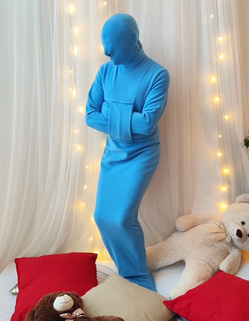 Soft fleece bondage sleepsack straitjacket Etsy 日本