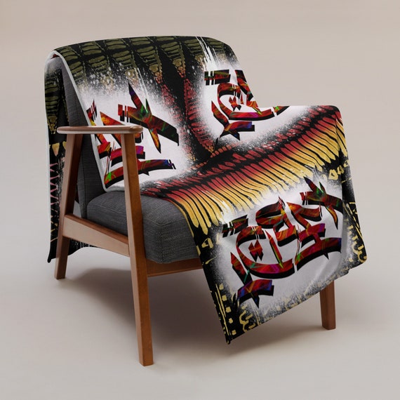 African Frost Blankie [Throw Blanket]