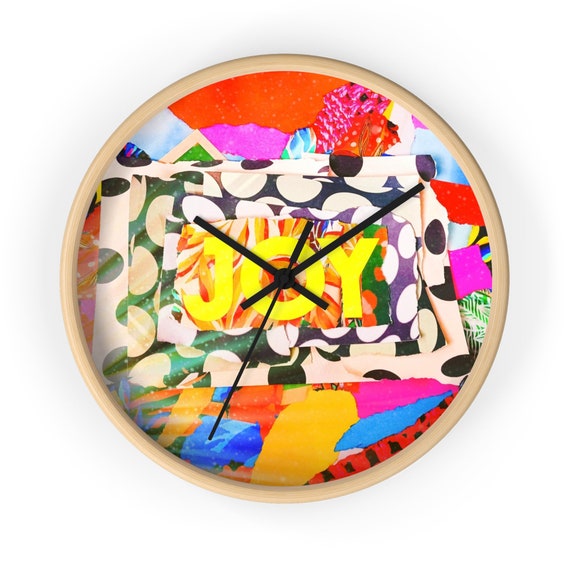 Experience Joy All of the Time [Wall Clock]