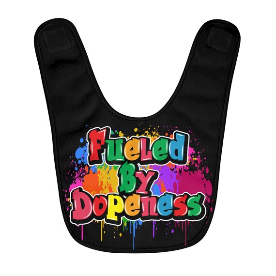 Healthy Food Only [FBD Fleece Baby Bib]