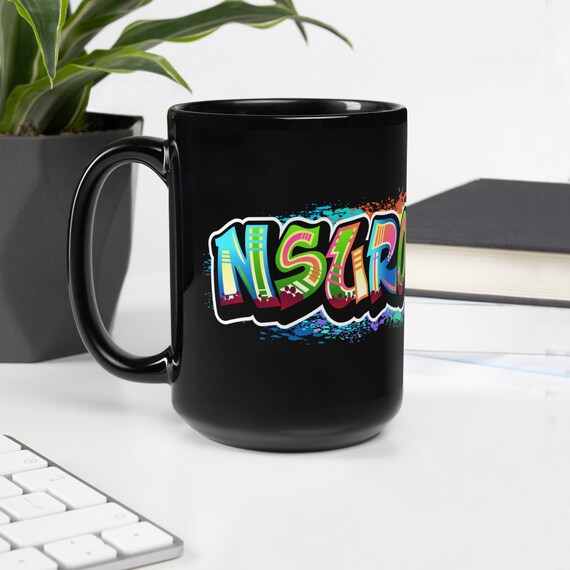 Nsuro Obiara [Black Glossy Mug, 15oz]