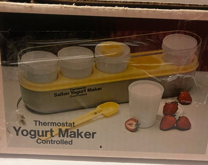 Vintage Salton Yogurt Maker Etsy