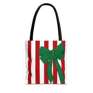 Christmas Bow Tote Bag (AOP)