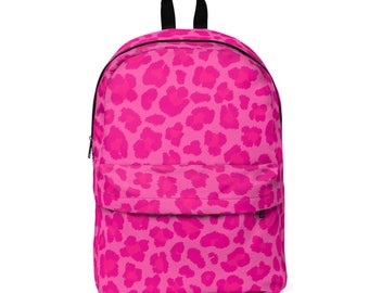 Totally Pink Dream Leopard Backpack