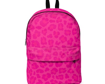 Pinkity Pink Leopard Backpack