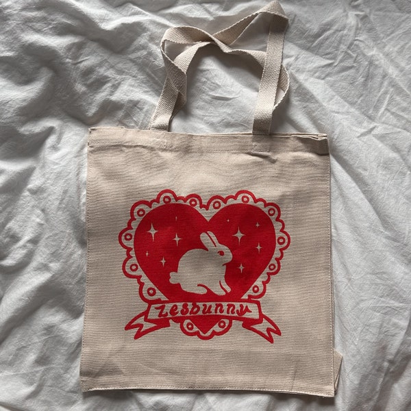 Lesbunny Tote Bag