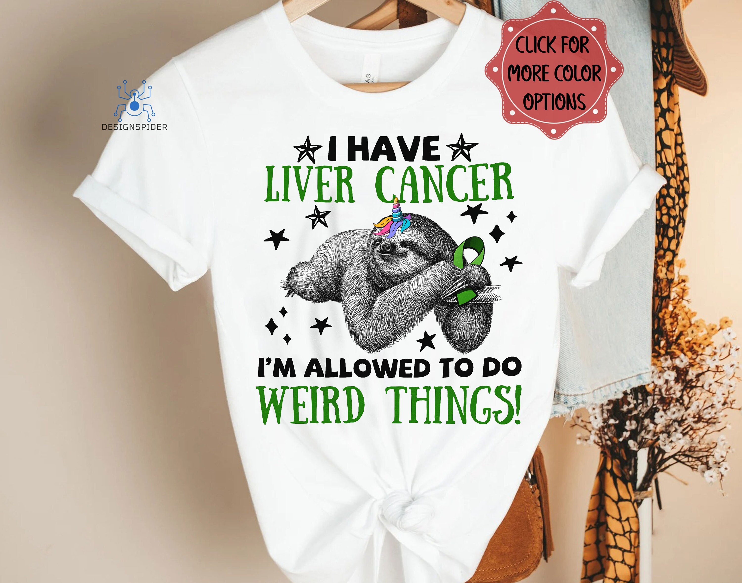 Winged green ribbon liver cancer awareness' Women's T-Shirt