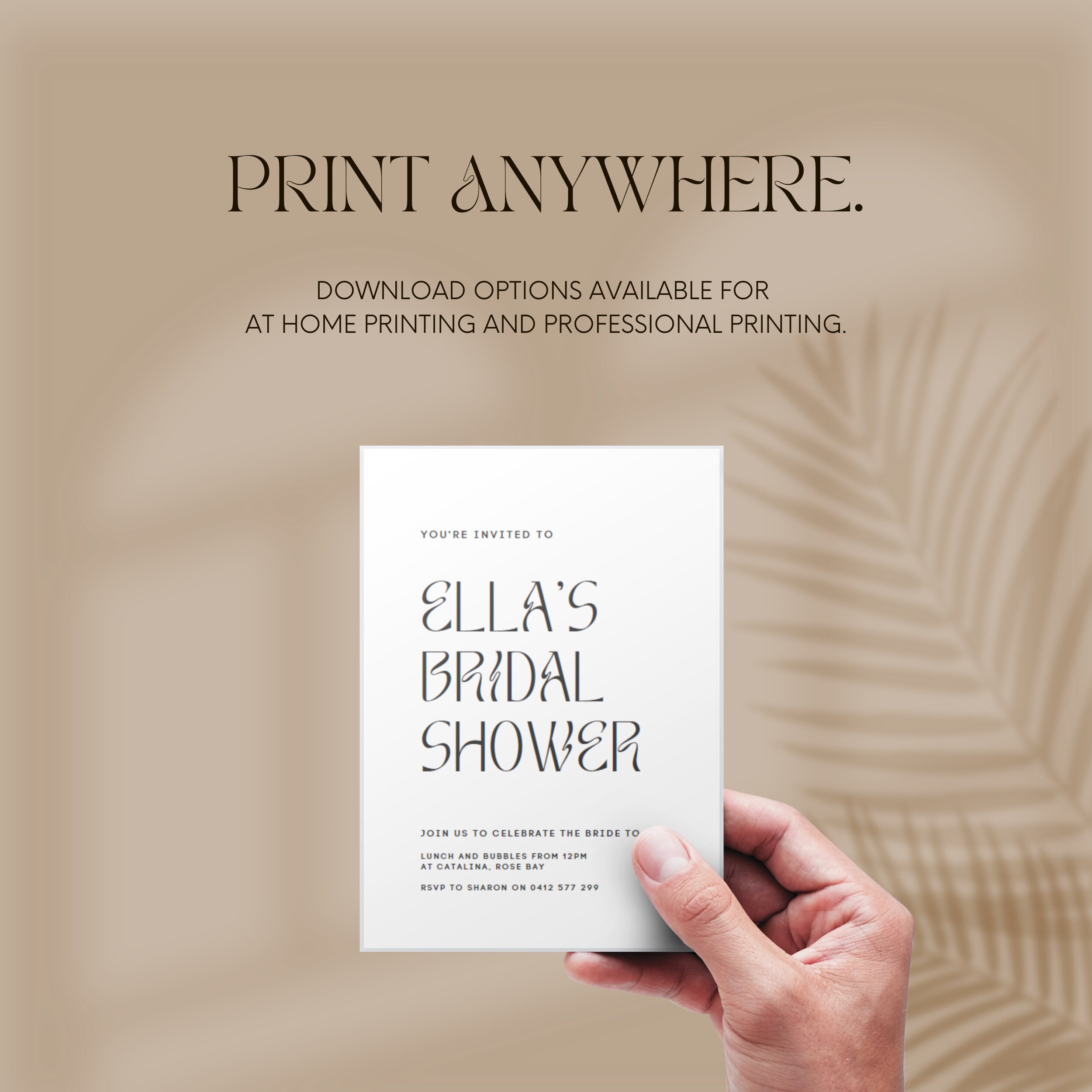 Minimal Maid of Honor Proposal Card Template, Personalized Will You Be ...