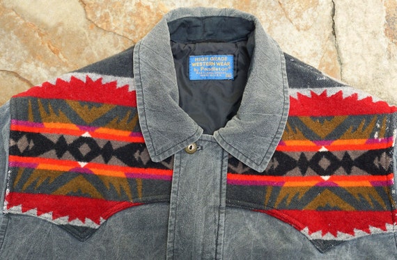 60s Pendleton High Grade Western Wear Aztec Jacket - image 1