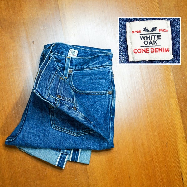 Womens Cone Selvedge 501 S Denim Jeans | Waist 30 inches Inseam 28 inches