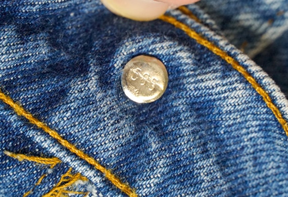 90s Levis 505 Vintage Jeans Orange Tab Made In US… - image 10