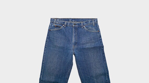 90s Levis 505 Vintage Jeans Orange Tab Made In US… - image 4