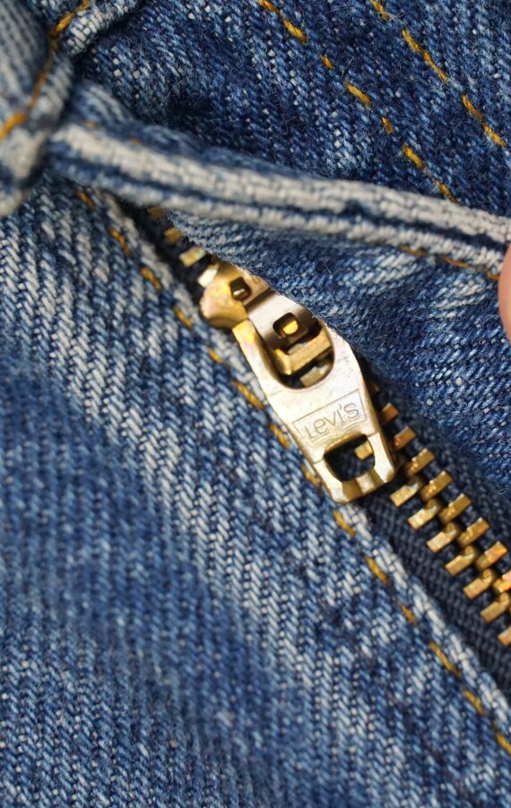 90s Levis 505 Vintage Jeans Orange Tab Made In US… - image 9
