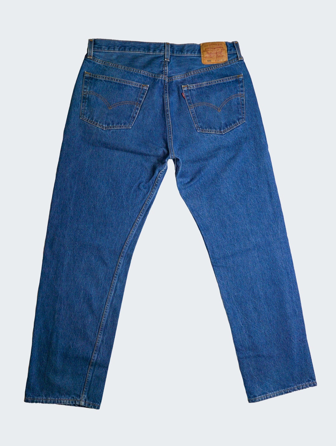 90'S Levi's 501-0000 Straight Denim Pants Made in USA Men's W32 cotton blue type Vintage Second Hand