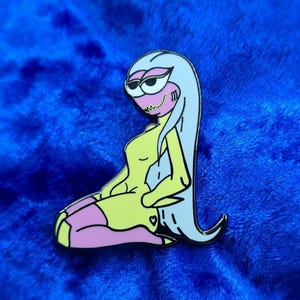 Fish Girl Molli - Bad Girl - Enamel Pin - Fish Full of Mercury