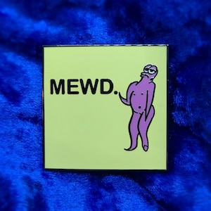 Mewd - Mood - Emotional - Enamel Pin - Fish Full of Mercury