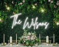 Custom Neon Sign for Wedding Decor | Last Name Neon Sign | Rustic Wedding Decor | Neon Name Sign | Led Sign for Wedding | Wedding Gift