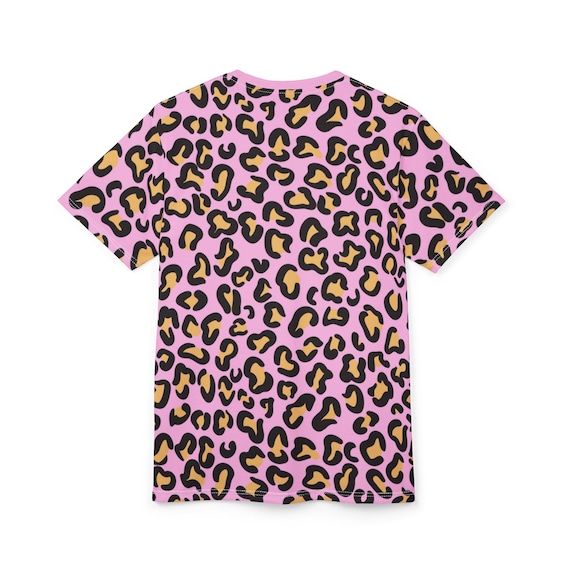 Pink Leopard T-shirt / Safari Cheetah T-shirt / Tee Shirt / Tshirt