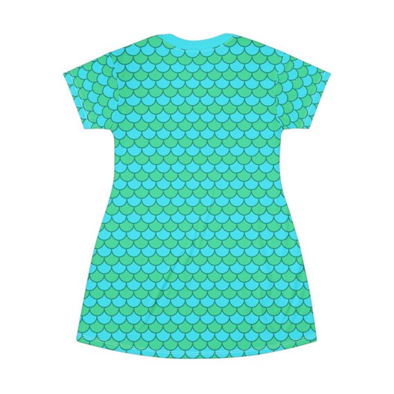 chinese dress ladies T-shirt dress-Mermaid Dreams main image 1
