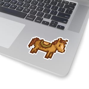 Stardew Valley Horse Stickers / Stardew Farmer (Unofficial) Stickers