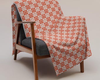 Smiley Face Throw Blanket