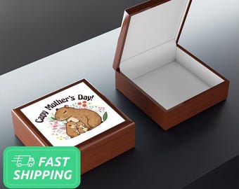 Joyero para el Día de la Madre de Capy / Joyero de Capybara